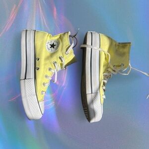 Converse yellow High-Top Sneakers